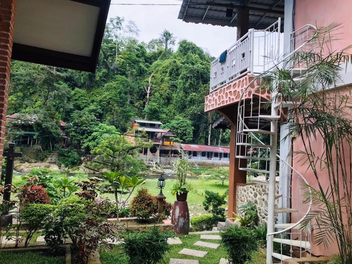 Thomas' Retreat Bukit Lawang Hotell Exteriör bild